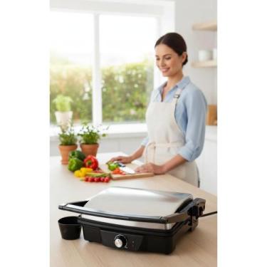 Imagem de Grill Elétrico 180º 1830W Ajuste Altura Antiaderente - Congratulations