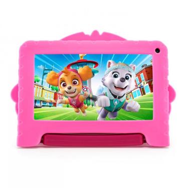Imagem de Tablet Infantil NB422 7 64GB 4GB Android 13 Go Edition com Controle Parental Conteúdo Educacional Wi-Fi Bluetooth Preto