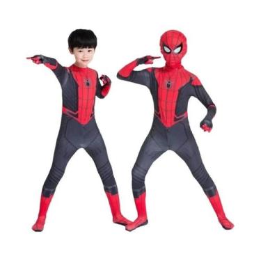 Imagem de Fantasia De Cosplay Do Homem-Aranha, Macacão Zentai De Spandex Para Cr