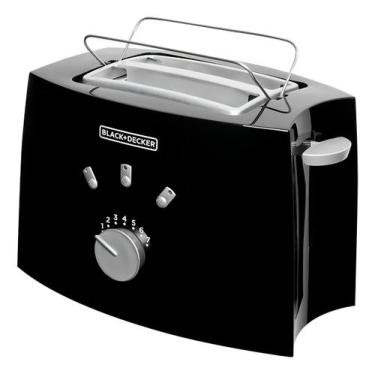 Imagem de Torradeira Tostador De Pão 7 Niveis Black Decker 800w Cor Preto - Blac