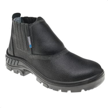 Imagem de Botina de Segurança Elástico Marluvas Bico Pvc - 95b19 Bp, 44, Preto