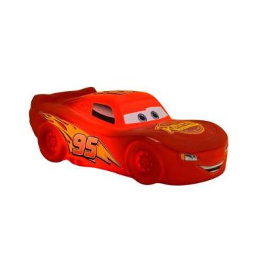 Imagem de Luminária Carros McQueen Relâmpago Personagem Disney Abajur Infantil -