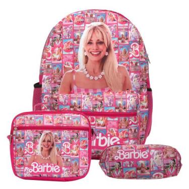 Imagem de Mochila Infantil Menina Barbie Passeio Grande Resistente - Toys 2U