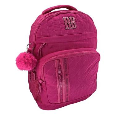 Imagem de Mochila Escolar 19" Rebecca Bonbon 24517 - Feminino, Pink, Único