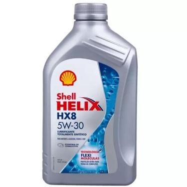 Imagem de Óleo Lubrificante do Motor Shell Helix HX8 5W30 API SP 100% Sintético,
