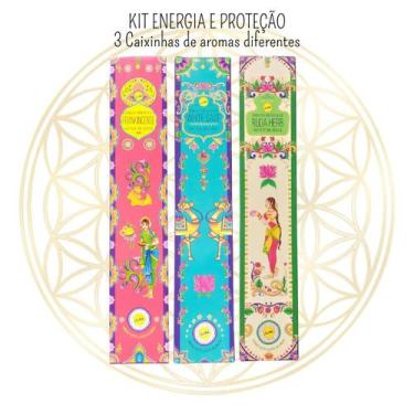 Imagem de KIT Com 3 Incensos de Massala SreeVani Indian Heritage Varetas, KIT EN