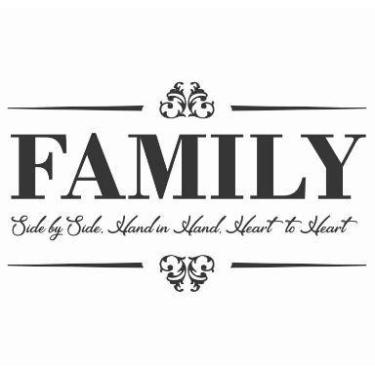 Imagem de Carimbo AF - Family Side by Side - Arte Fácil