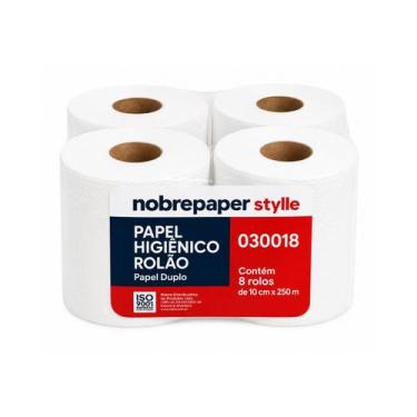 Imagem de Papel higienico 10x250 8 rolos style fsc - nobrepaper
