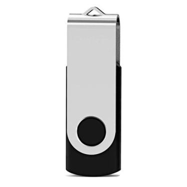 Imagem de Pen drive USB Aiibe 256 GB USB 3.0 giratório preto