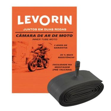 Imagem de Câmara Ar Levorin Aro 14 Traseira Biz 100 Biz 125 Pop Tipo Da Válvula 