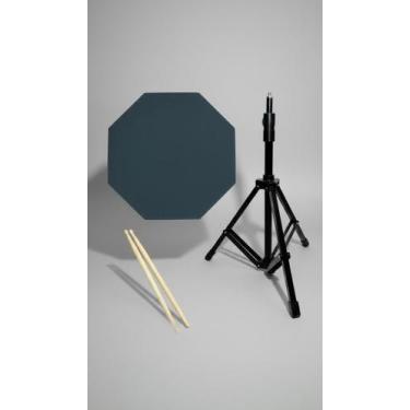 Imagem de Pad Bateria 12" c/ Pedestal e Baquetas - Congratulations Store