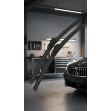 Imagem de Par de Palhetas Automotivas Encaixe Gancho Preto - Congratulations Sto
