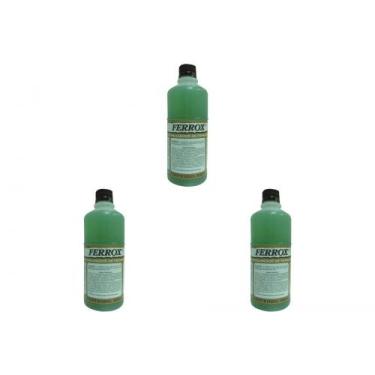 Imagem de Kit C/3 - Removedor De Ferrugem Ferrox (A) 1/2 L Fe81