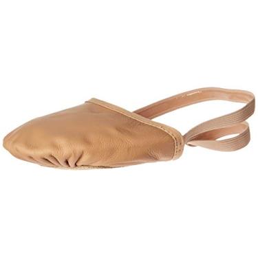 Imagem de Bloch Dance Tênis de balé feminino de couro Eclipse contemporâneo lírico, Nude., X-Large