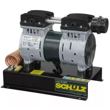 Imagem de Compressor Ar Direto 1,0 hp Poço Artesiano CSD5/AD Silencioso sem Óleo schulz