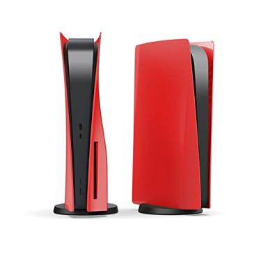 Imagem de Conjunto De Placa Frontal De AcessóRios PS5 Para Playstation 5 Disc Edition, Capa Protetora Anti-Riscos à Prova De Poeira Abs, Placa Frontal De SubstituiçãO Para EdiçãO De Disco PS5