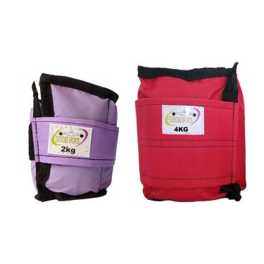 Imagem de Tornozeleira / Caneleira Peso 2Kg E 4Kg - Academia Colorida