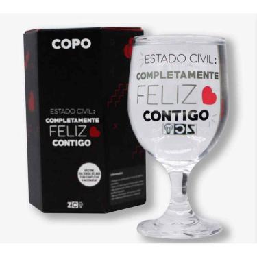 Imagem de Taça 400ml Feliz Contigo