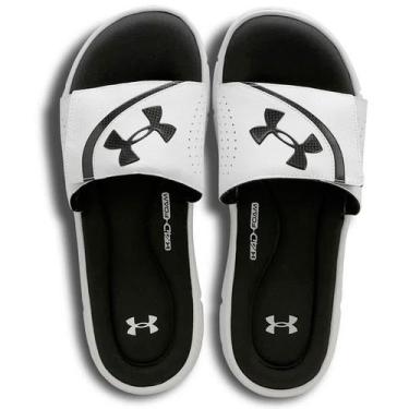 Imagem de Chinelo Under Armour Ignite Vi Sl -  Branco/Preto Unissex