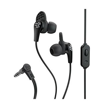 Imagem de Fones de ouvido JLab Audio JBuds Pro Signature | Drivers de tit nio de 10 mm | Controles de m sica, microfone universal | Ajuste personalizado com aletas Cush | Preto