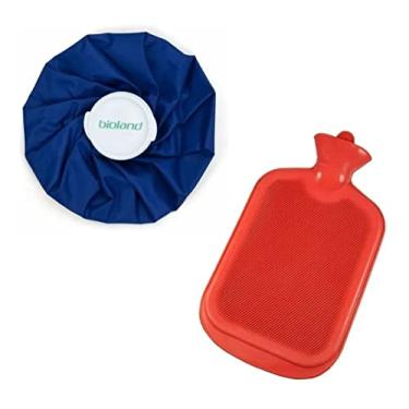 Imagem de Kit Bolsas Para Água Quente E Para Gelo Impermeável Com Tampa