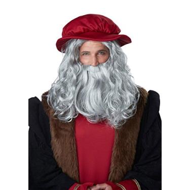 Imagem de Peruca Da Vinci, Cinza, tamanho nico