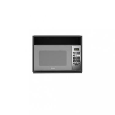 Imagem de Armário Aéreo Nicho para Micro-ondas 58cm Etna Poliman - Grafite