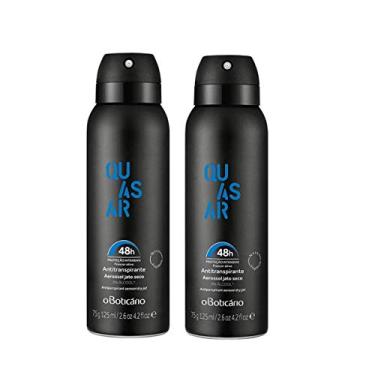Imagem de Desodorante Aerosol Masculino Quasar O Boticário Kit Com 2 Unidades