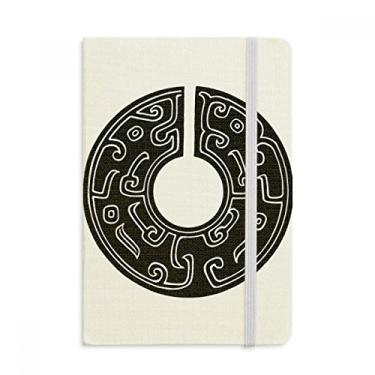 Imagem de Caderno chinês Cultura primavera outono estados guerreiros oficial tecido capa dura diário clássico