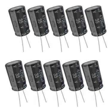Imagem de Capacitor Eletrolítico 4700uF 35V - Kit 10 Peças