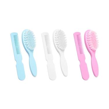 Imagem de Kit Kids Escova E Pente Linha Escobel Super Macia