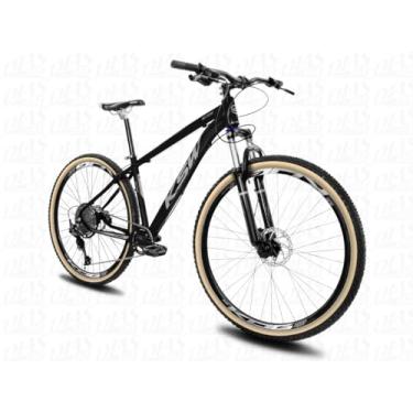 Imagem de Bicicleta Aro 29 KSW XLT100 Com 12 Toda Relação 1x12 Completa Absolute Catraca 11/52 dentes Freio Hidraulico Suspensão com trava,19,Preto Prata