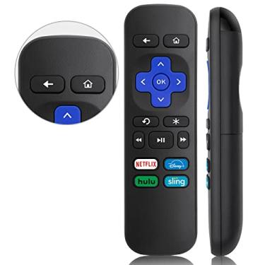 Imagem de Controle remoto de substituição para Roku Box, para Roku Express, Player, Premiere, 1, 2, 3, 4 (não para Stick ou TV)