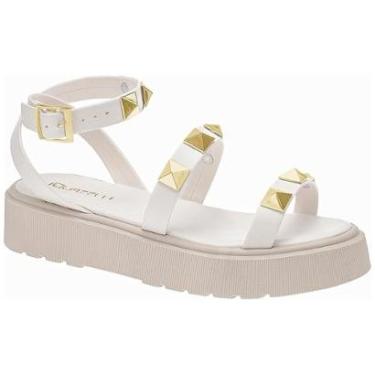 Imagem de Sandália Papete Feminino Tratorada Blogueira Pirâmide-Feminino