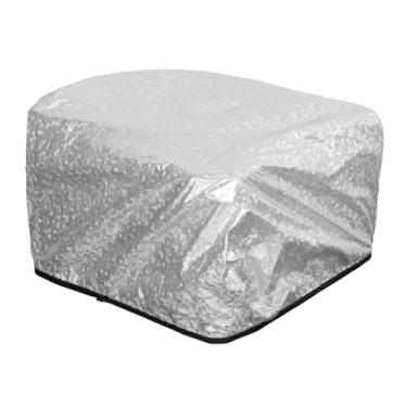 Imagem de YIJU Capa para cesta de bicicleta, proteção contra chuva, forro para motocicletas, Prata, eu