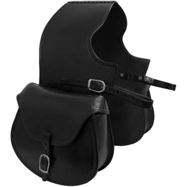 Imagem de Alforge de Couro Mangalarga SV3265 - Preto