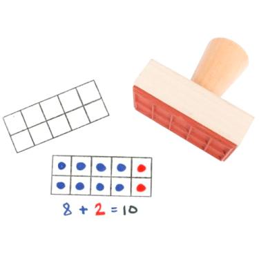 Imagem de READY 2 LEARN - Carimbo de dez molduras CE933 da Center Enterprise, Grau: 1 a 12