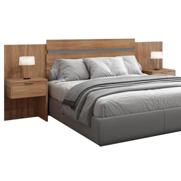 Imagem de Cabeceira Extensível 2 Mesas Laterais 1114 Carraro Freijó