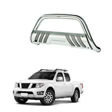 Imagem de Quebra Mato Frontier 2008 2009 2010 2011 2012 C/ Grade Cromo - Bepo