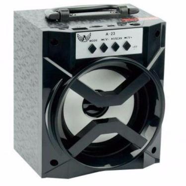 Imagem de Caixinha Som Portátil Mp3 Sd Usb Bluetooth Fm Alta - Ltomex - Nacional
