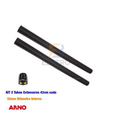 Imagem de 2 Tubo Extensor Prolongador para Aspirador de Pó Arno Cyclonic Force -