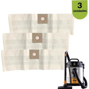 Imagem de Saco de Aspirador WAP GTW INOX 12L 3 UN Limpeza Profissional - AllClea