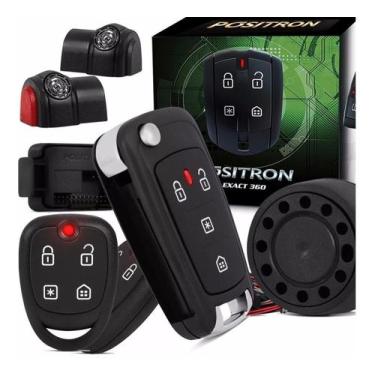 Imagem de Alarme Automotivo Positron Exact Ex360 + Chave Canivete Px80 - Kit de 