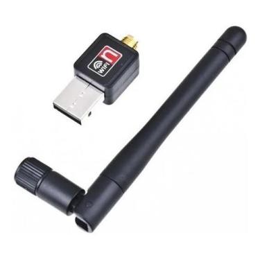 Imagem de Adaptador 1200Mbps 802. Wireless Usbwifi Edup Com Antena