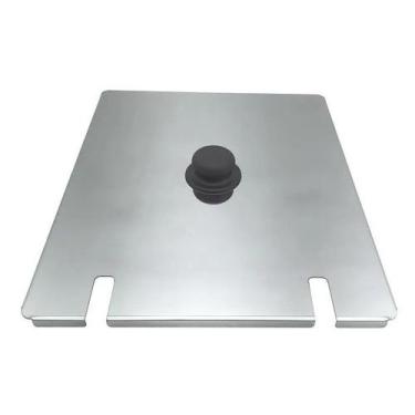Imagem de Tampa De Fritadeiras Para 5 Litros Em Inox Com Protetor - Fast Maquina
