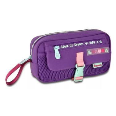 Imagem de Estojo Duplo Escolar Infantil Luluca Youtuber Original 2025 - Clio, Li