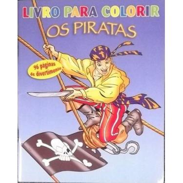Imagem de Livro Para Colorir - Os Piratas - Ngv