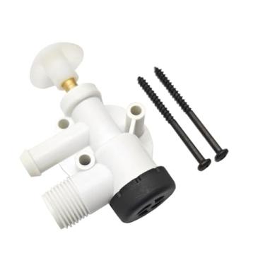 Imagem de Fundyliue Kit de válvula de água 385314349 RV Substituição do conjunto de válvula de água para vaso sanitário Sealand, Traveler e VacuFlush Pedal Flush