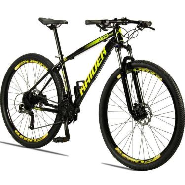 Imagem de Bicicleta 29 Raider Z3X Pro 27V Câmbio Traseiro Shimano Altus ​Freio Hidráulico Suspensão com Trava-Unissex