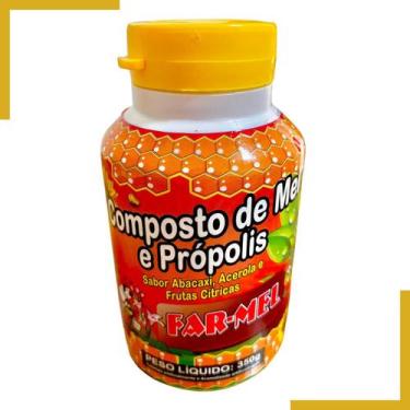 Imagem de Composto Antigripal Farmel Mel, Própolis, Abacaxi, Acerola e Frutas Cí